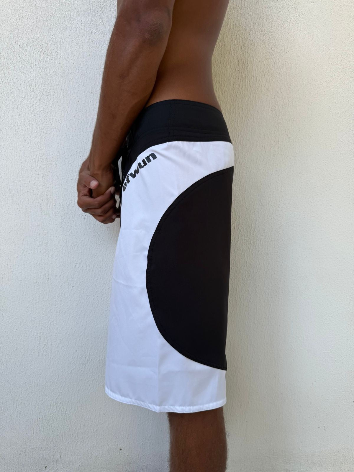 Infinity Surf Trunk - Black/White (Pre-Order Closed)