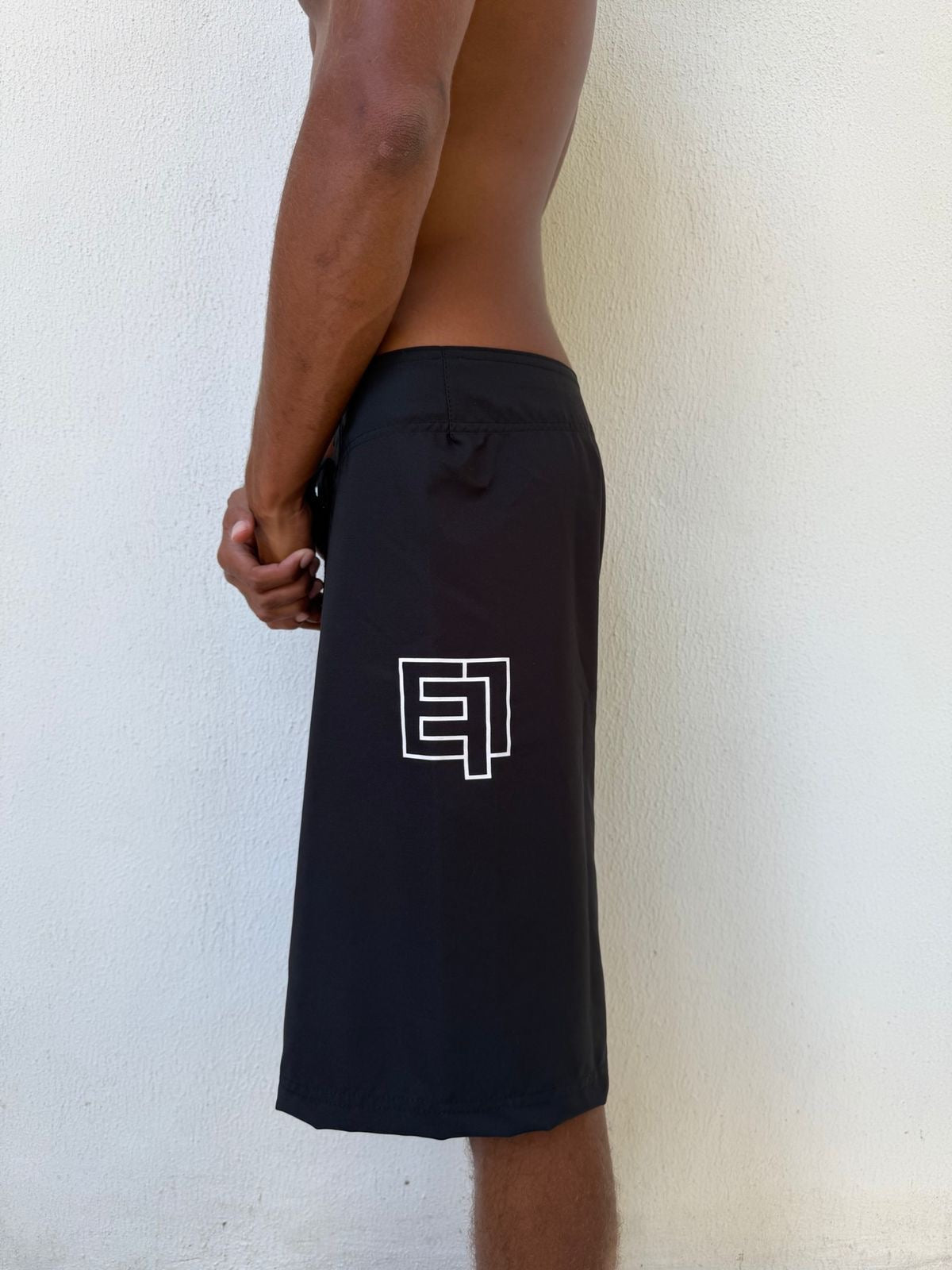 Plain Wun Surf Trunk - Black (Pre-Order Closed)