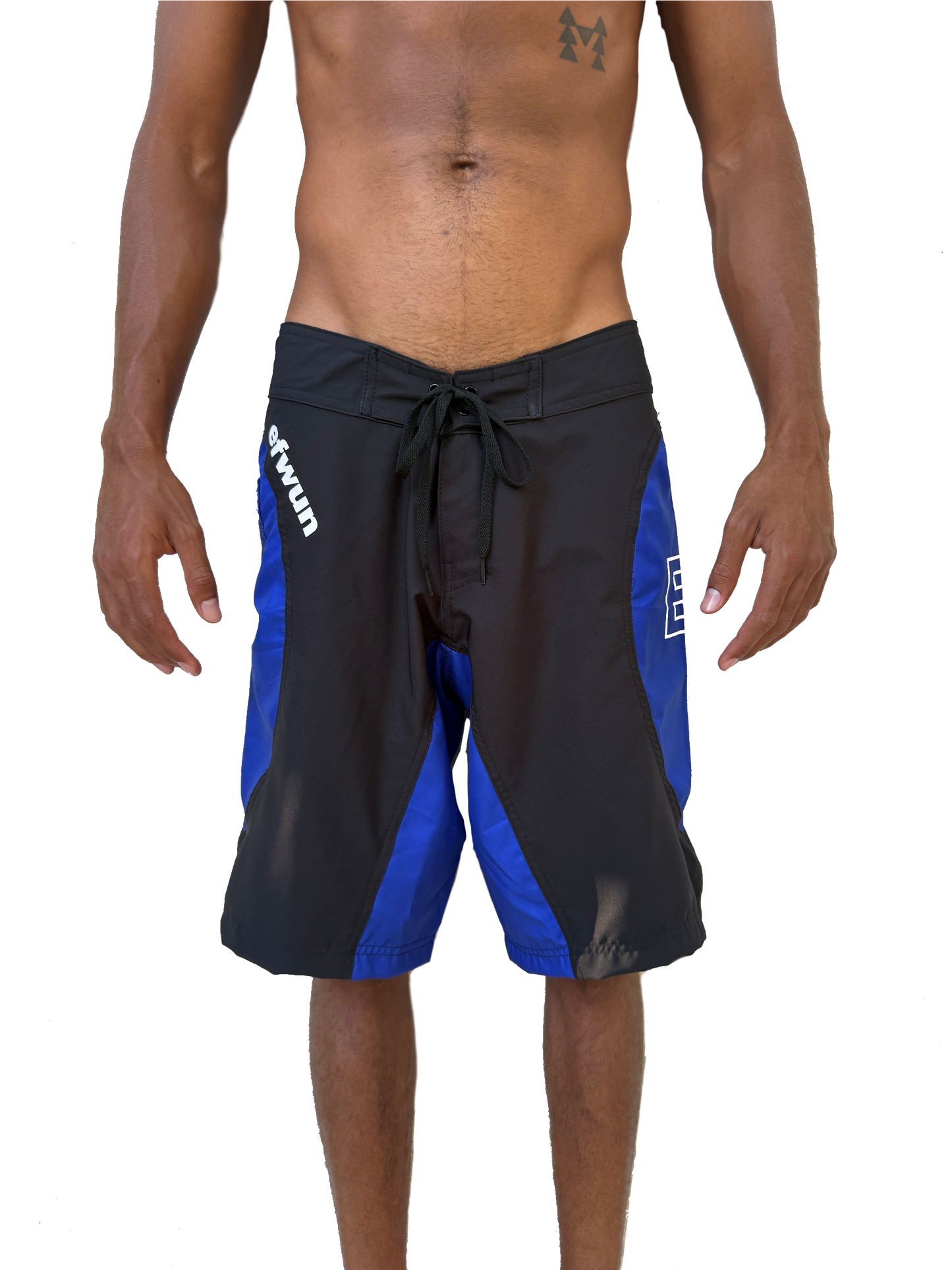 Techwun Surf Trunk - Black/Blue (Pre Order Closed)
