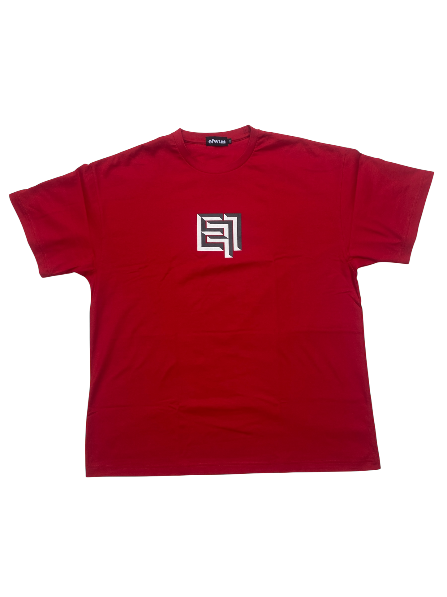 3D Logo Tee - Red