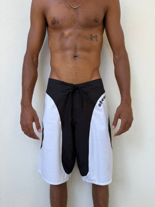 Infinity Surf Trunk - Black/White  (Pre-Order Closed)