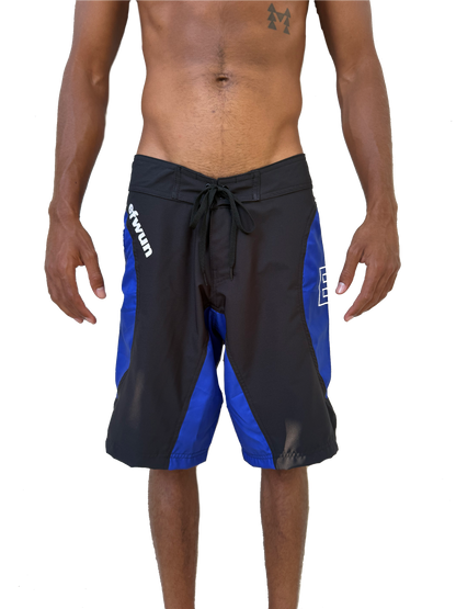 Techwun Surf Trunk - Black/Blue (Pre Order Closed)