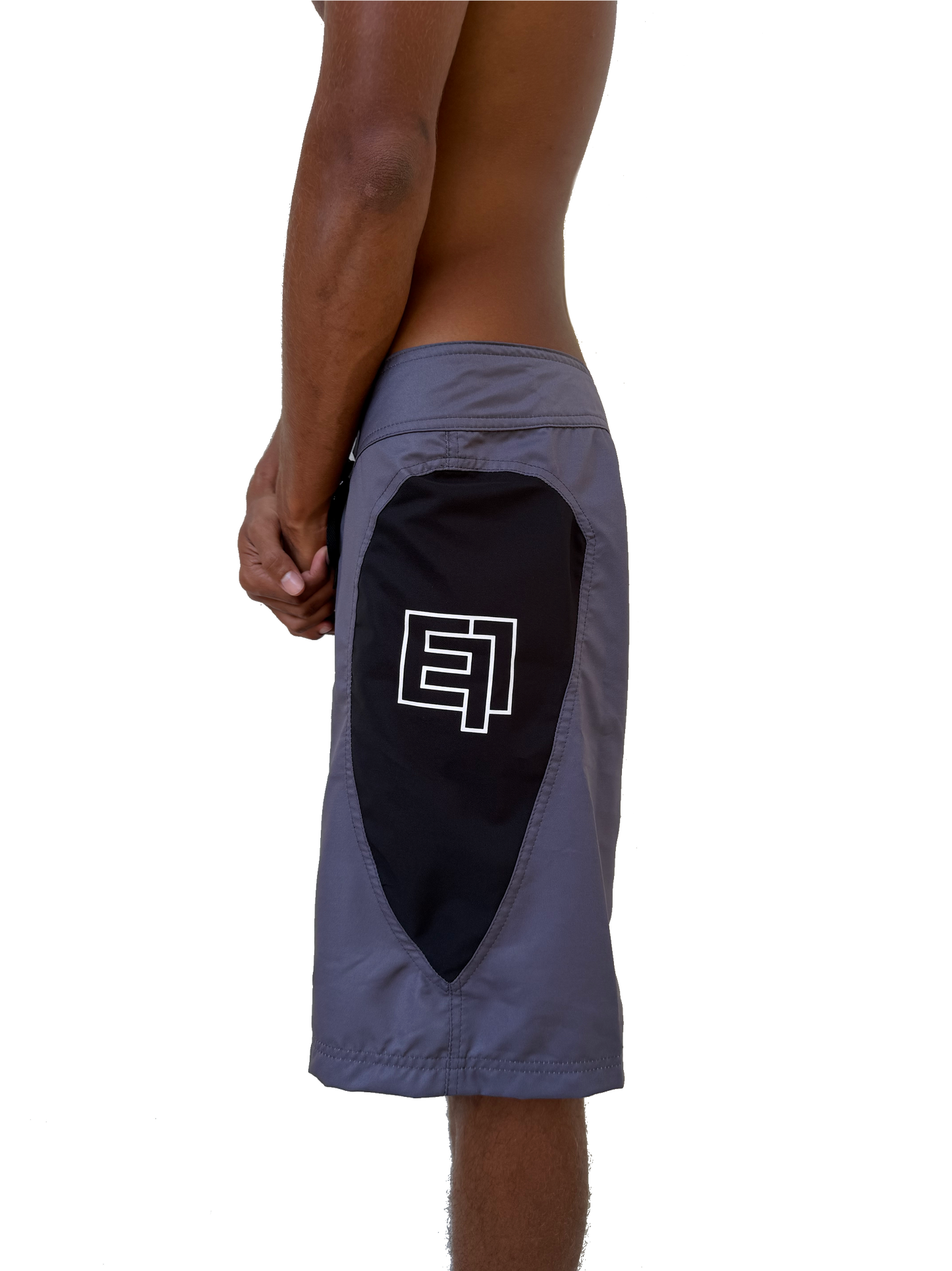 Techwun Surf Trunk - Grey/Black (Pre Order closed)
