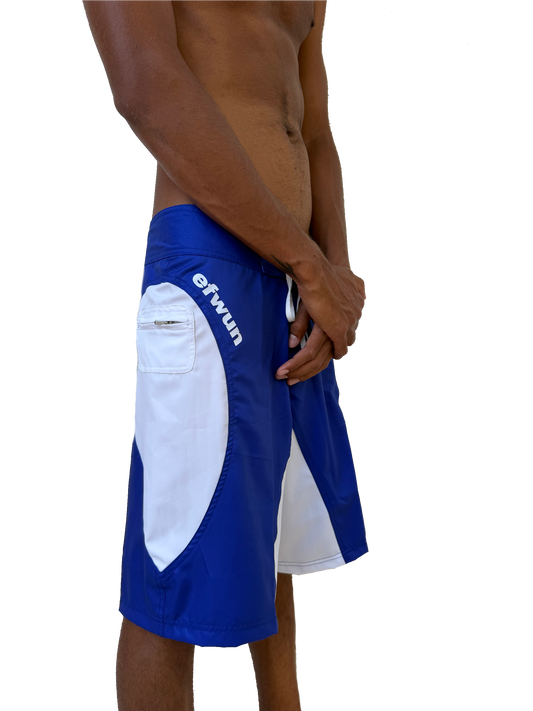 Techwun Surf Trunk - Blue/White (Pre Order Closed)