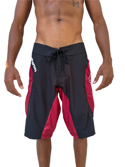 Techwun Surf Trunk - Black/Red (Pre Order Closed)
