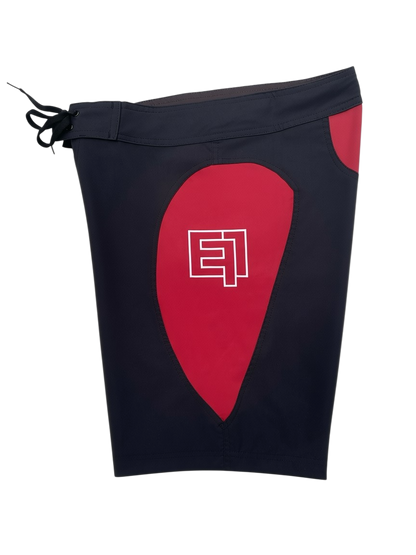Techwun Surf Trunk - Black/Red