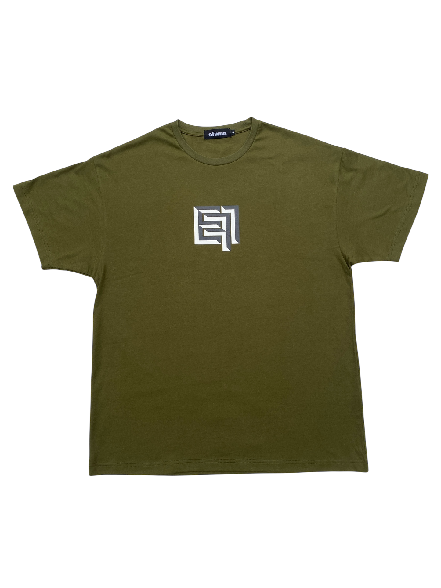 3D Logo Tee - Olive