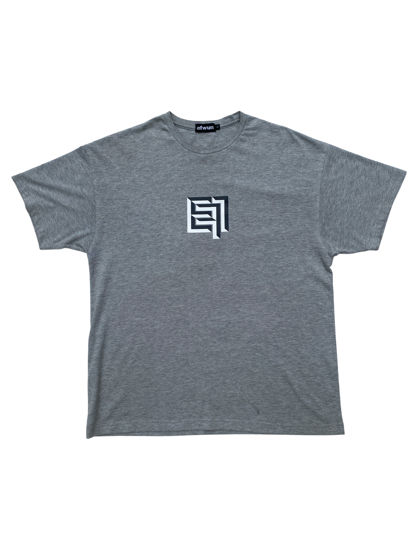 3D Logo Tee - Grey