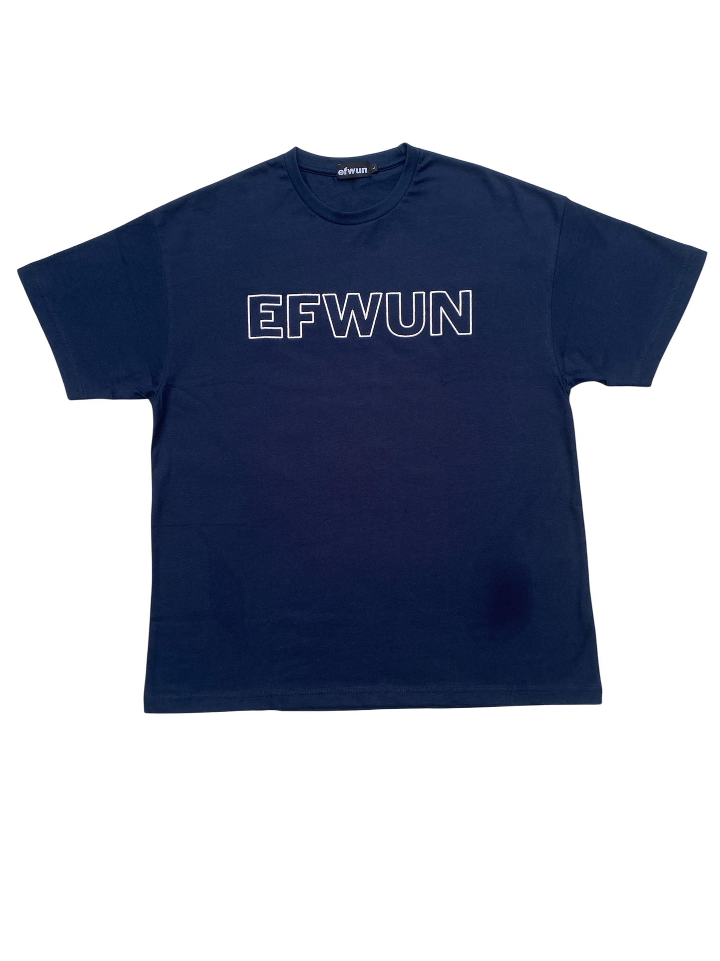 Good Embro Tee - Navy