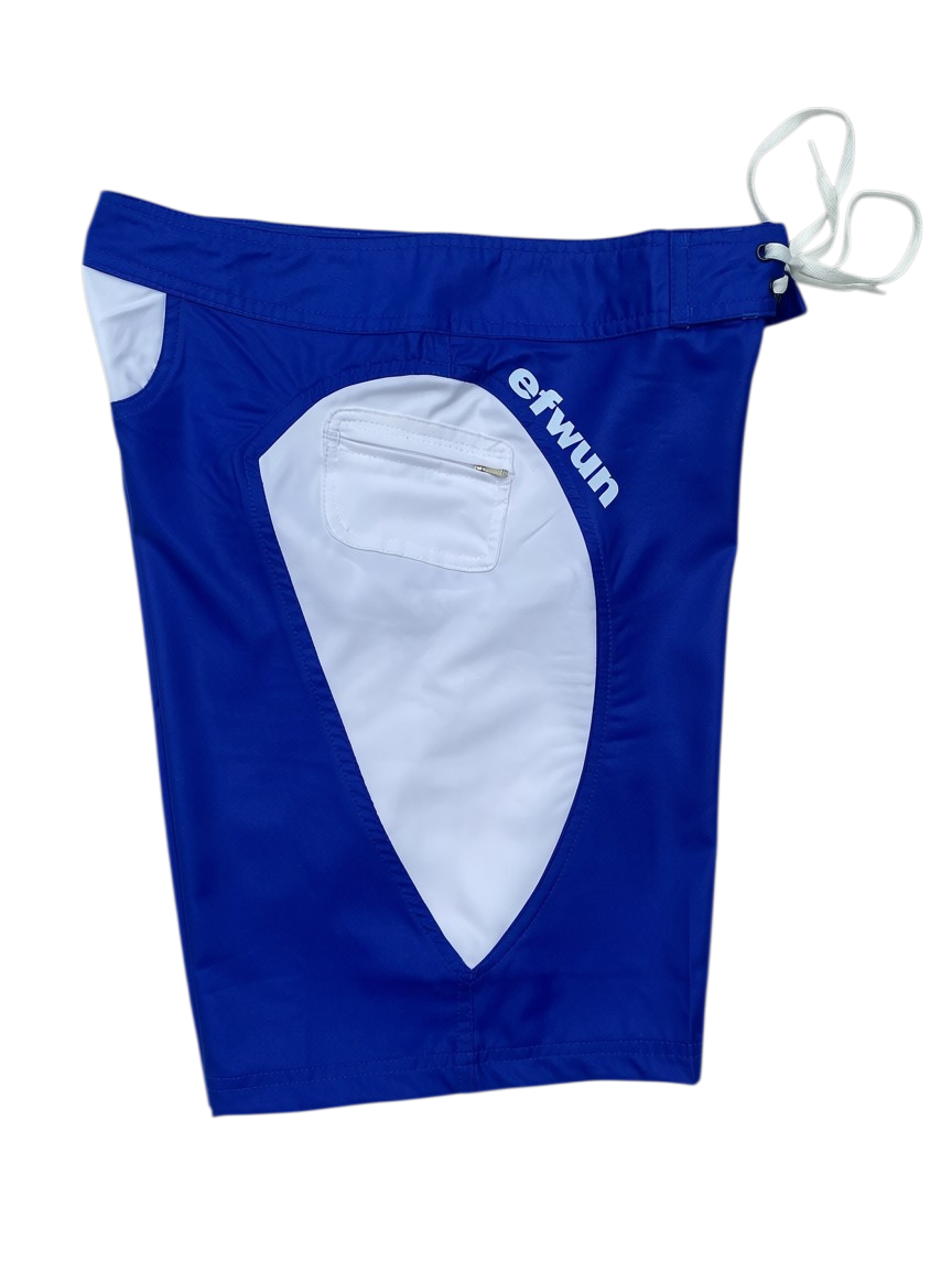 Techwun Surf Trunk - Blue/White